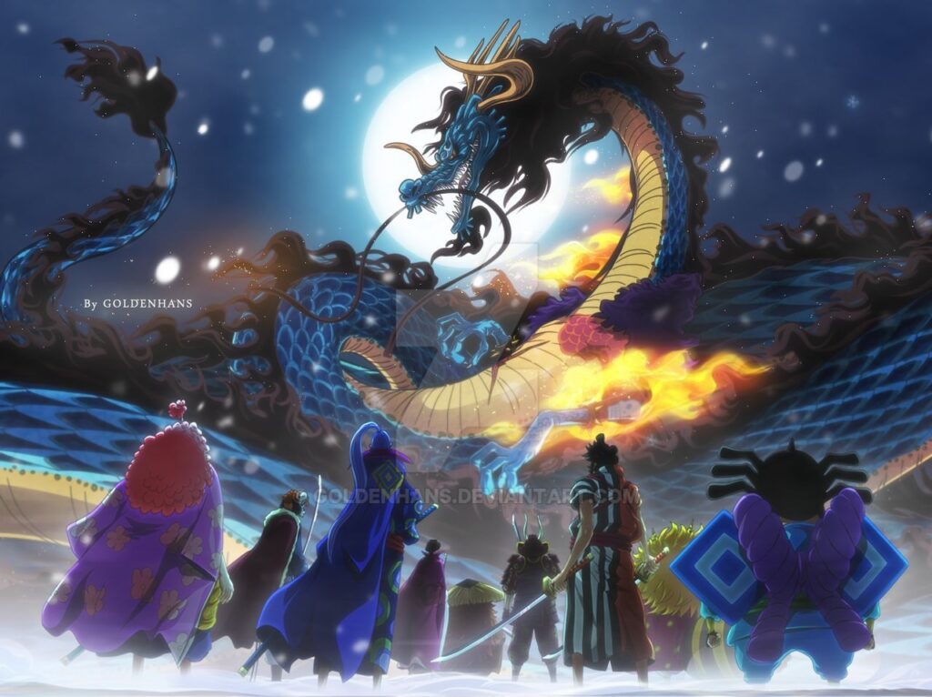 Momonosuke&#39;s Dragon DF was created from Kaido&#39;s DNA - One Piece